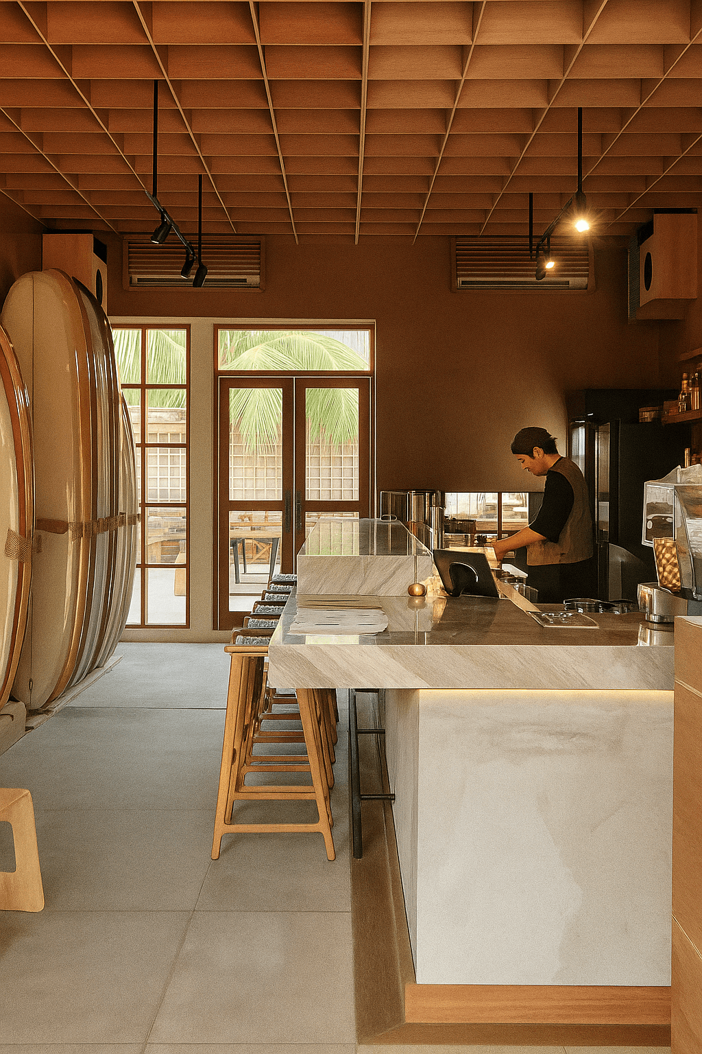 CoffeePass in action